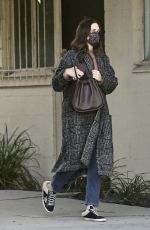 MANDY MOORE Out and Aboout in Los Angeles 11/08/2020