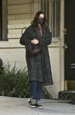 MANDY MOORE Out and Aboout in Los Angeles 11/08/2020