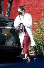 MANDY MOORE Out and About in Los Angeles 11/18/2020