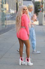 MARCELA IGLESIAS and Garrett Rowland Out in Beverly Hills 11/24/22020