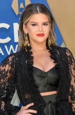 MAREN MORRIS at 2020 CMA Awards at Music City Center in Nashville 11/11/2020