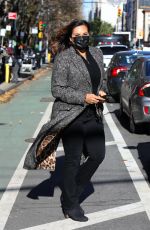 MARISKA HARGITAY and KELLI GIDDISH on the Set of Law and Order: Special Victims Unit in New York 11/16/2020