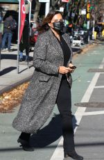 MARISKA HARGITAY and KELLI GIDDISH on the Set of Law and Order: Special Victims Unit in New York 11/16/2020