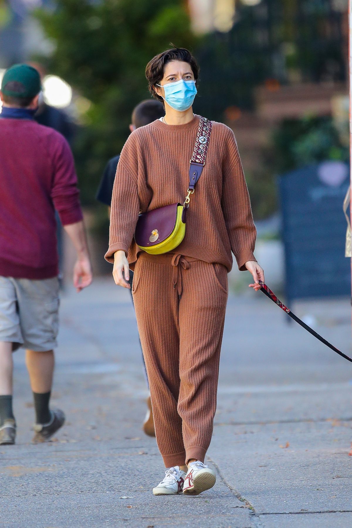 MARY ELIZABETH WINSTEAD Out with Her Dog in New York 11/16/2020 ...