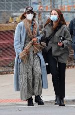 MAYA HAWKE Out in New York 11/17/2020