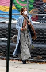MAYA HAWKE Out in New York 11/17/2020