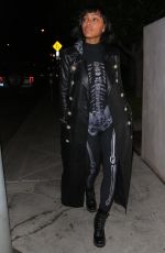 MEAGAN GOOD at Catch LA in West Hollywood 10/31/2020