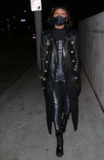 MEAGAN GOOD at Catch LA in West Hollywood 10/31/2020
