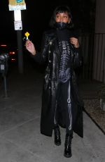 MEAGAN GOOD at Catch LA in West Hollywood 10/31/2020