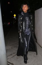 MEAGAN GOOD at Catch LA in West Hollywood 10/31/2020