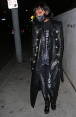 MEAGAN GOOD at Catch LA in West Hollywood 10/31/2020