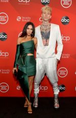 MEGAN FOX and Machine Gun Kelly at American Music Awards 2020 in Los Angeles 11/22/2020