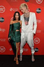 MEGAN FOX and Machine Gun Kelly at American Music Awards 2020 in Los Angeles 11/22/2020