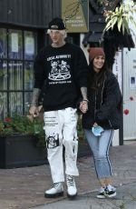 MEGAN FOX and Machine Gun Kelly Out in Studio City 11/06/2020