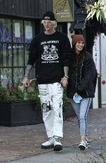 MEGAN FOX and Machine Gun Kelly Out in Studio City 11/06/2020