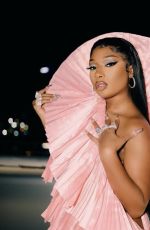 MEGAN THEE STALLION at American Music Awards 2020 in Los Angeles 11/22/2020