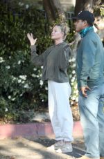 MELANIE GRIFFITH Outside Her Home in Los Angeles 11/13/2020