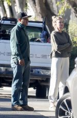 MELANIE GRIFFITH Outside Her Home in Los Angeles 11/13/2020