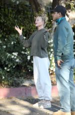 MELANIE GRIFFITH Outside Her Home in Los Angeles 11/13/2020