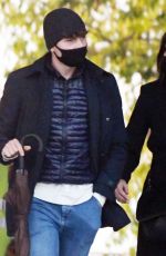 MELANIE SYKES and Her Bofyfriend Riccardo Simionato Out in Venice 11/16/2020