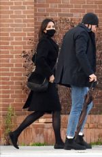 MELANIE SYKES and Her Bofyfriend Riccardo Simionato Out in Venice 11/16/2020
