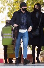 MELANIE SYKES and Her Bofyfriend Riccardo Simionato Out in Venice 11/16/2020