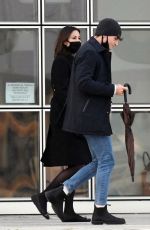 MELANIE SYKES and Her Bofyfriend Riccardo Simionato Out in Venice 11/16/2020