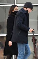 MELANIE SYKES and Her Bofyfriend Riccardo Simionato Out in Venice 11/16/2020