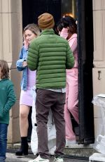 MICHELLE KEEGAN on the Set of Brassic in Manchester 11/11/2020
