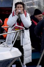 MICHELLE KEEGAN on the Set of Brassic in Wales 11/23/2020