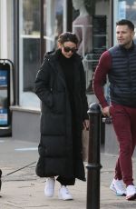 MICHELLE KEEGAN Out with Her Dog in Essex 11/14/2020