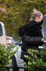 MILEY CYRUS Leaves a Grocery Store in Studio City 11/08/2020