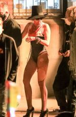 MILEY CYRUS Leaves Her Music Video Shoot in Brooklyn 10/01/2020