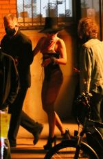 MILEY CYRUS Leaves Her Music Video Shoot in Brooklyn 10/01/2020