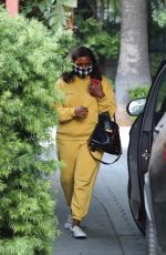 MINDY KALING Leaves Sunset Tower Hotel in West Hollywood 11/05/2020