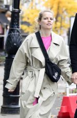 MIRCEA MONROE and Stephen Merchant Out in Primrose Hill 11/11/2020