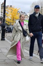 MIRCEA MONROE and Stephen Merchant Out in Primrose Hill 11/11/2020
