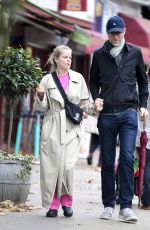 MIRCEA MONROE and Stephen Merchant Out in Primrose Hill 11/11/2020