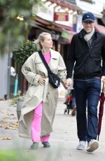 MIRCEA MONROE and Stephen Merchant Out in Primrose Hill 11/11/2020