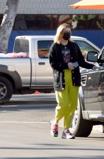 MISCHA BARTON Picking up Food To Go in Los Angeles 11/11/2020
