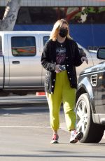 MISCHA BARTON Picking up Food To Go in Los Angeles 11/11/2020