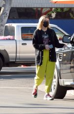 MISCHA BARTON Picking up Food To Go in Los Angeles 11/11/2020