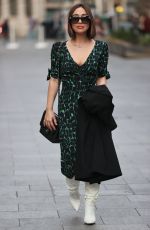 MYLEENE KLASS Arrives at Global Radio in London 11/07/2020