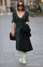 MYLEENE KLASS Arrives at Global Radio in London 11/07/2020