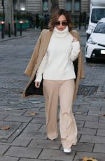 MYLEENE KLASS Arrives at Global Radio in London 11/19/2020
