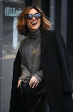 MYLEENE KLASS Arrives at Global Radio in London 11/30/2020