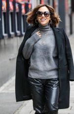MYLEENE KLASS Arrives at Global Radio in London 11/30/2020