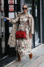 MYLEENE KLASS Arrives at Smooth Radio in London 11/06/2020