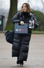 MYLEENE KLASS Leaves Ice Rink in London 11/25/2020