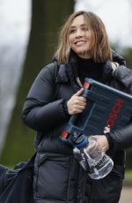 MYLEENE KLASS Leaves Ice Rink in London 11/25/2020